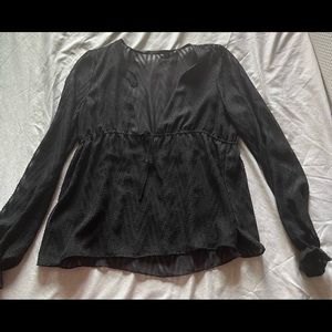 Cute top for going out. See through. Trafaluc by Zara